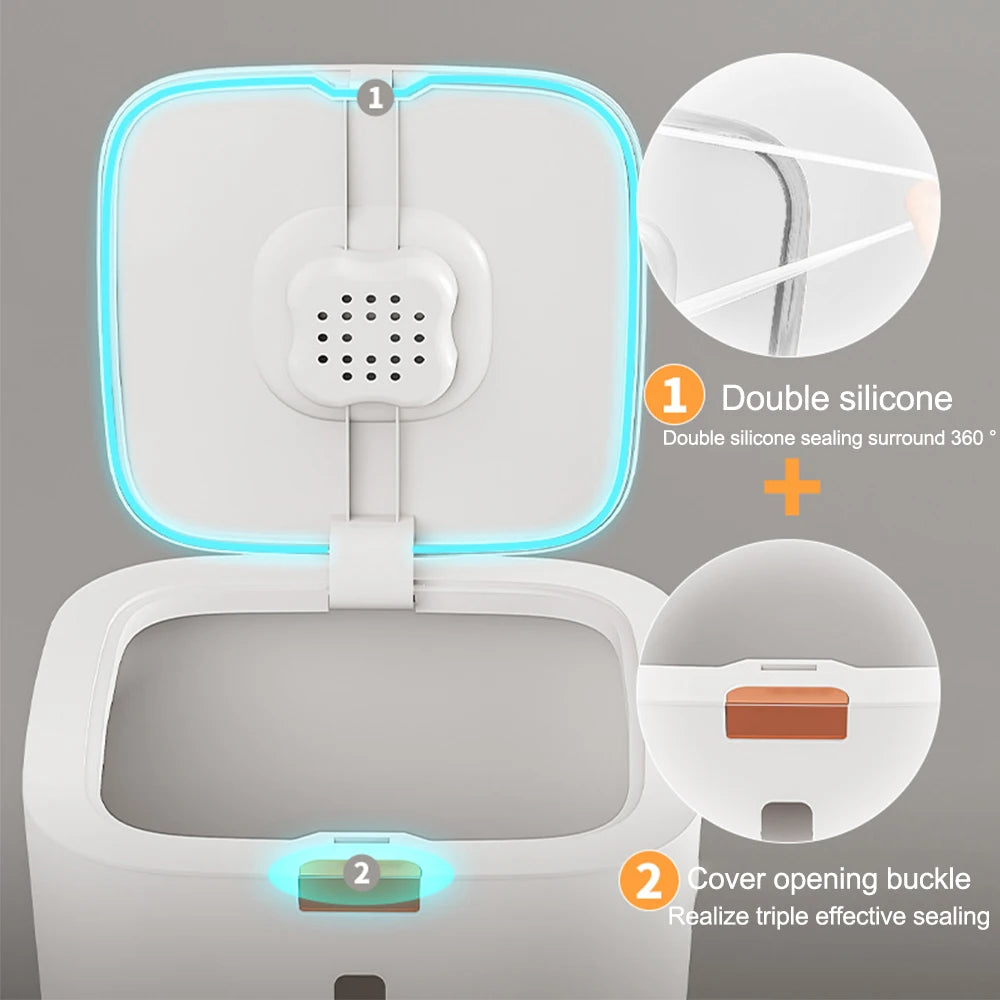 Airtight Food Storage Container - 5/10kg Insect & Moisture Proof Rice Bin