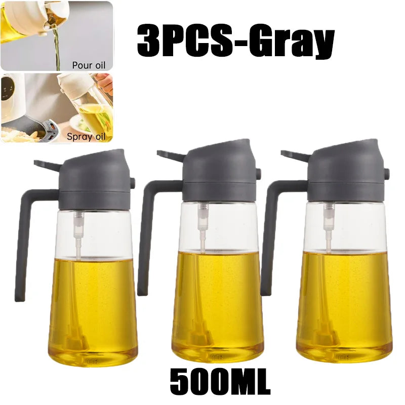 Multi-Size Oil Spray Bottle for Cooking
