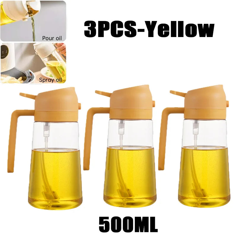 Multi-Size Oil Spray Bottle for Cooking