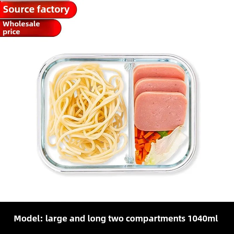 Glass Bento Lunch Box with Lid