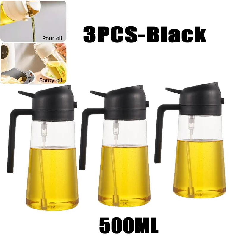 Multi-Size Oil Spray Bottle for Cooking