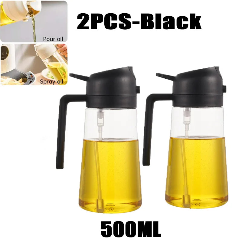 Multi-Size Oil Spray Bottle for Cooking
