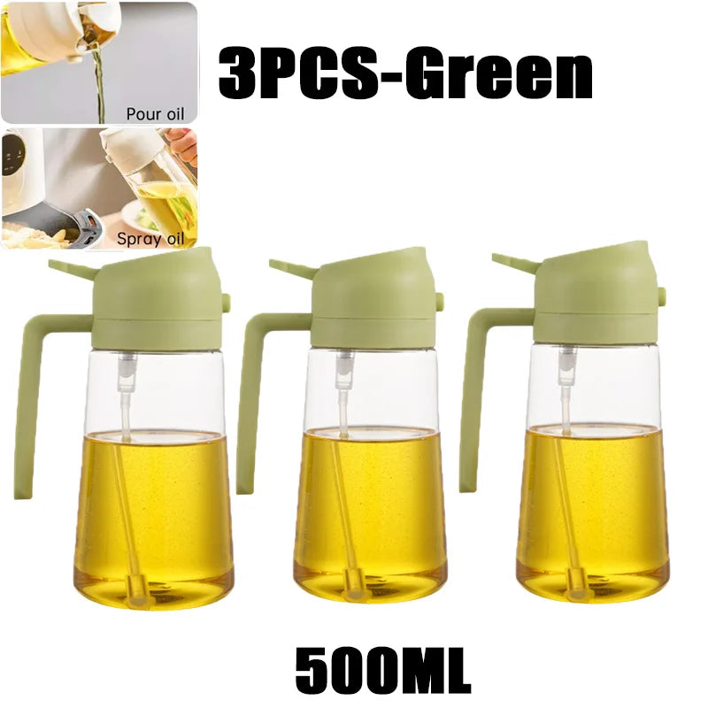 Multi-Size Oil Spray Bottle for Cooking